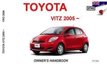 toyota vitz owners handbook #3