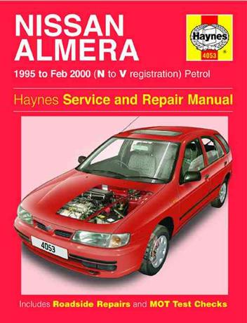 1997 Nissan pulsar repair manual #6