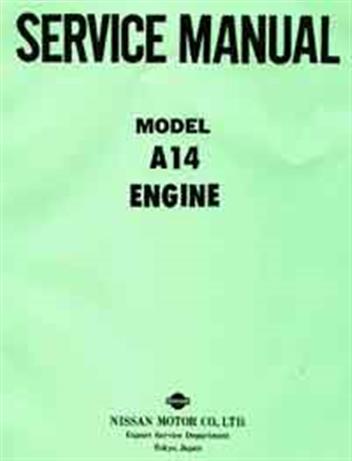 Nissan a14 workshop manual #3