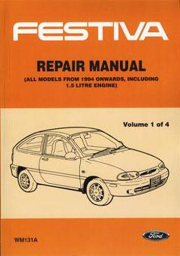 1998 Ford festiva service manual #4