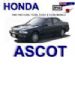 Honda Ascot 1989 - 1993