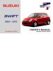 Suzuki Swift 2004 - Current Model Owners Handbook