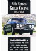 Alfa Romeo Giulia Coupes 1963 - 1976 Limited Edition Ultra