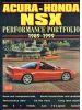 Acura-Honda NSX Performance Portfolio 1989 - 1999