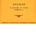 Jaguar E-Type 4.2 Litre Series 2 Operating, Maintenance & Service Handbook