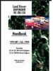 Land Rover Defender 90 110 130 Handbook 1991 MY - Feb. 1994