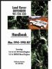 Land Rover Defender 90 110 130 Handbook Mar. 1994 - 1998 MY