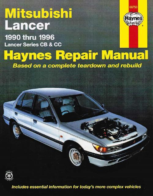 lancer 4g13 service manual