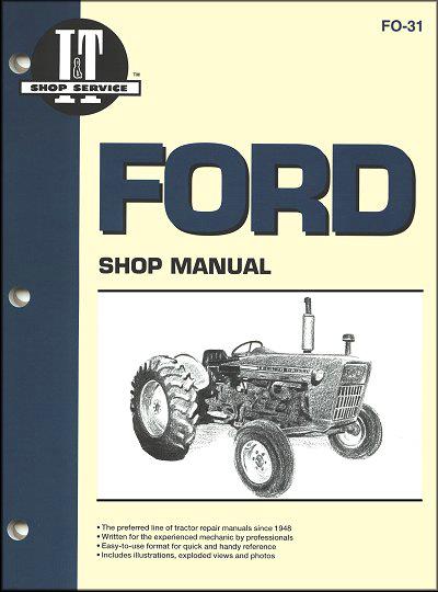 Computer Repair Manuals on Ford New Holland Farm Tractor Repair Manual Models 2000 3000 4000