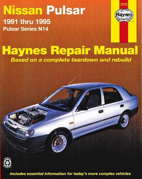 N14 nissan pulsar workshop manual