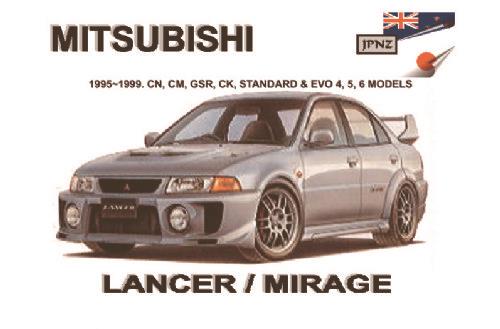 Mitsubishi Lancer / Mirage 1995 - 1999 Owners Manual 1869760859