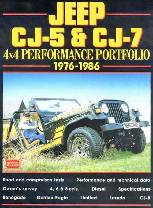Jeep CJ5 & CJ7 4x4 Performance Portfolio 1976 - 1986 1855204185 ...