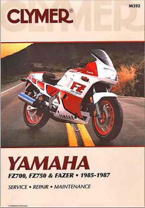 Yamaha FZ700, FZ750 & FZX700 Fazer 1985 - 1987 Clymer Owners Service ...
