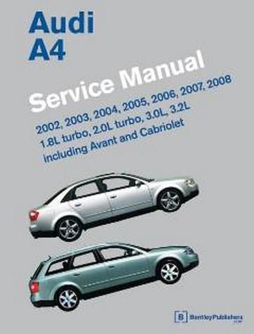 Audi A4 (B6, B7) 2002 - 2008 (Including Avant and Cabriolet