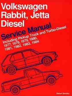 Volkswagen VW Rabbit Jetta Diesel 1977 - 1984 Owners Service & Repair ...